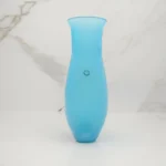 Vase haut Antique bleu en verre de Murano - V. Nason & C.