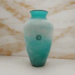 Vase Antique vert en verre de Murano - V. Nason & C.
